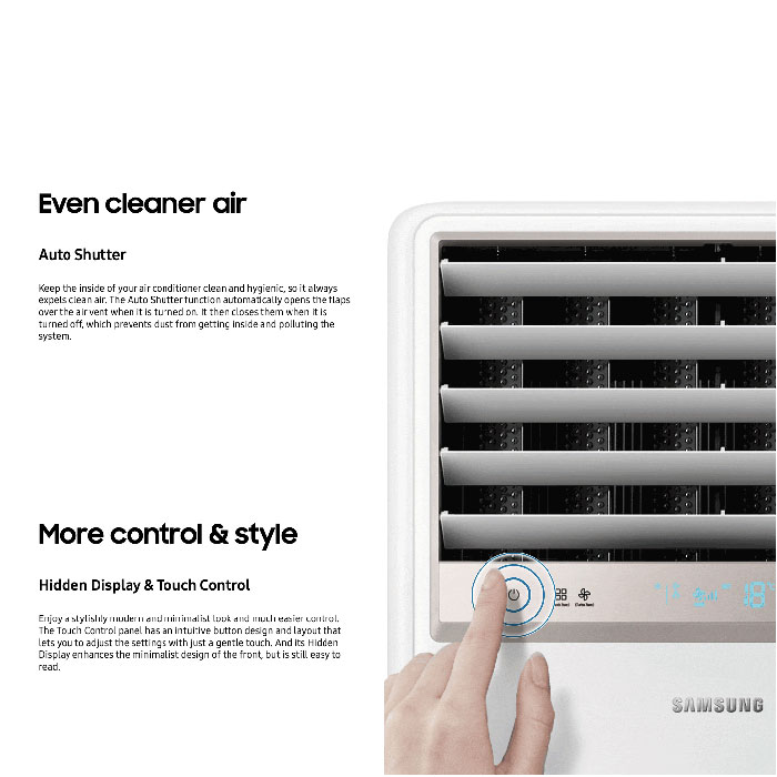 Samsung AC Floor Standing Inverter 3 PK ( 1 PHASE ) - AC030BNPDKC/TC | AC030BNPDKC